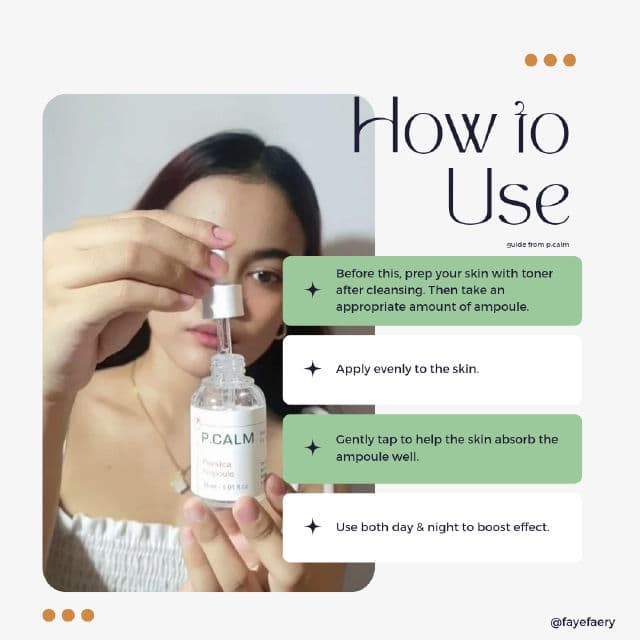 P.CALM Porsica Ampoule review photo by nicholefaye