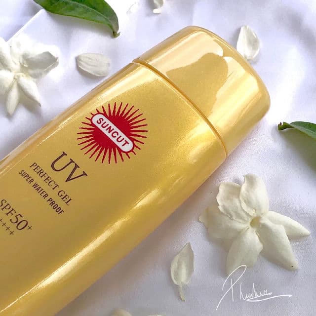 Kose Suncut UV Super Waterproof Perfect Protect Gel SPF 50+ PA++++ review photo by jinyuru
