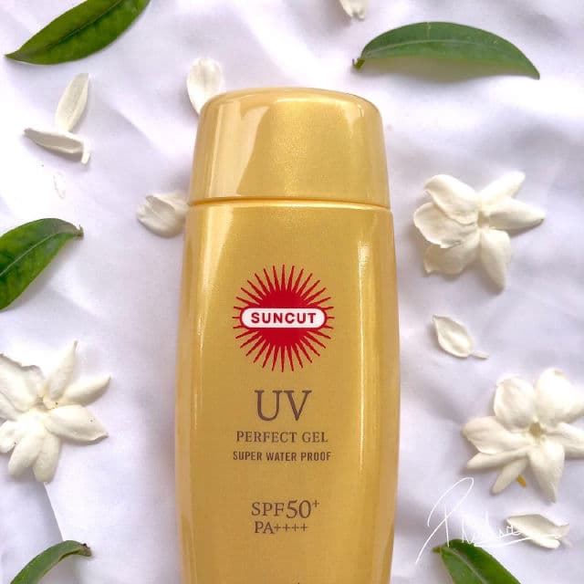 Kose Suncut UV Super Waterproof Perfect Protect Gel SPF 50+ PA++++ review photo by jinyuru
