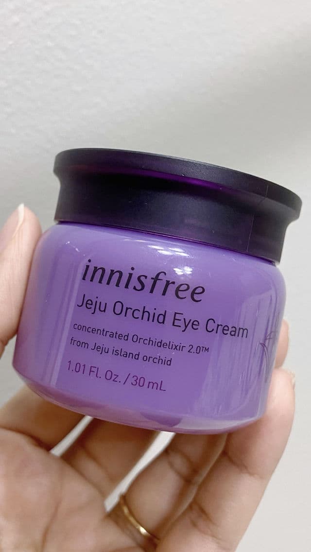 INNISFREE Jeju Orchid Eye Cream review photo by skincaretuning