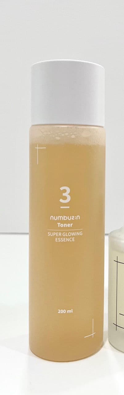 numbuzin No.3 Super Glowing Essence Toner review photo by glowithuzma