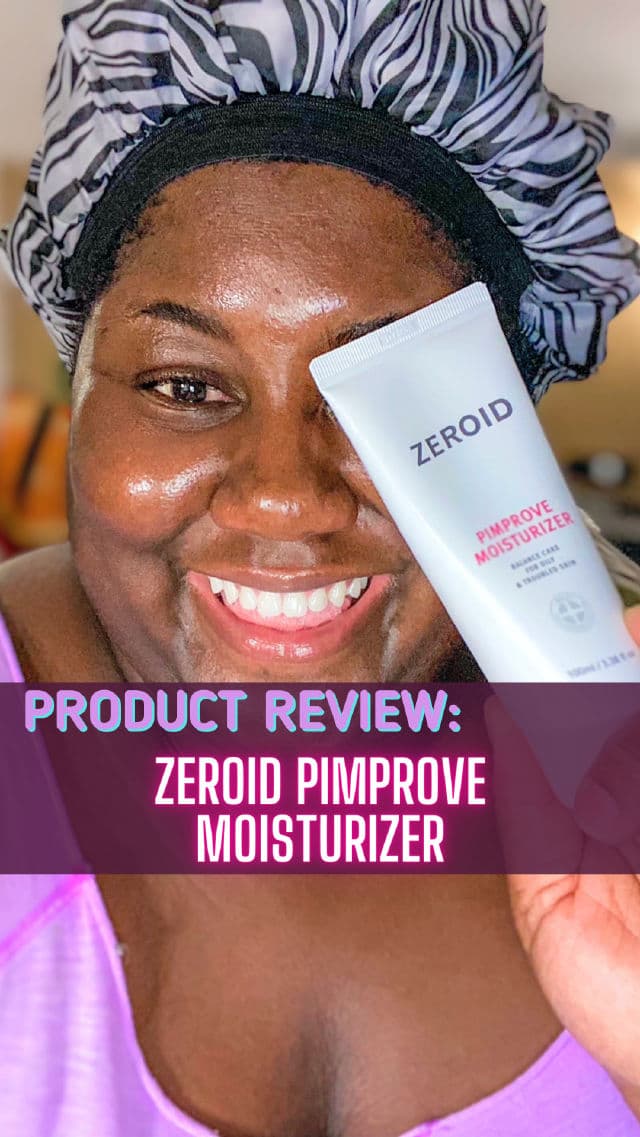Zeroid Pimprove Moisturizer review photo by LaDonnaTakyiTaylor