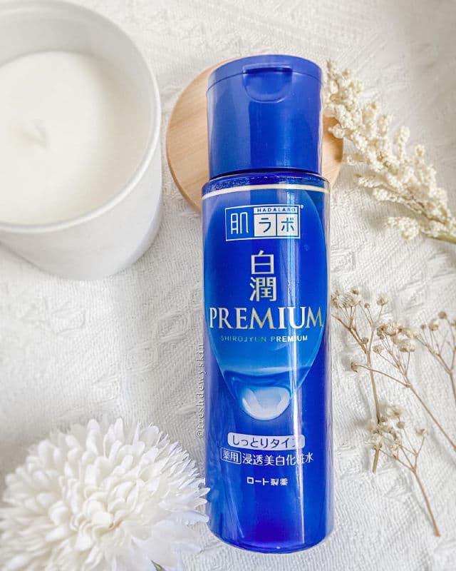 Hada Labo Shirojyun Premium Medicated Whitening Lotion - Moist  review photo by freshdewyskin