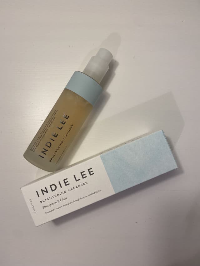 Indie Lee Brightening Cleanser review photo by Skinandvelvet