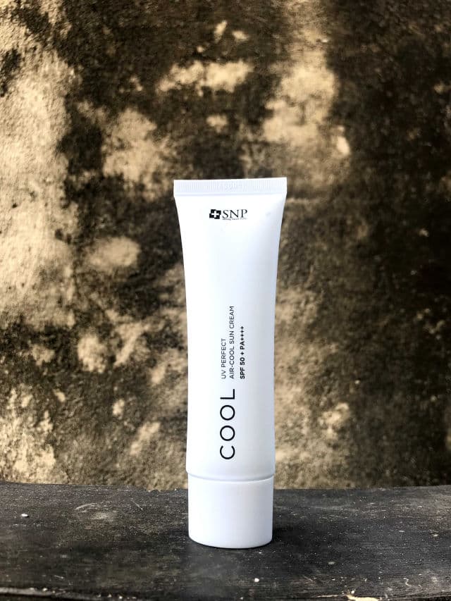 SNP UV Perfect Air-Cool Sun Cream SPF 50+ PA++++ review photo by wulanhand