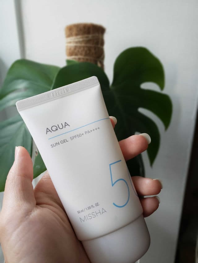 MISSHA All Around Safe Block Total Moisture Sun Gel SPF50+ PA+++  review photo by juneslifestyle
