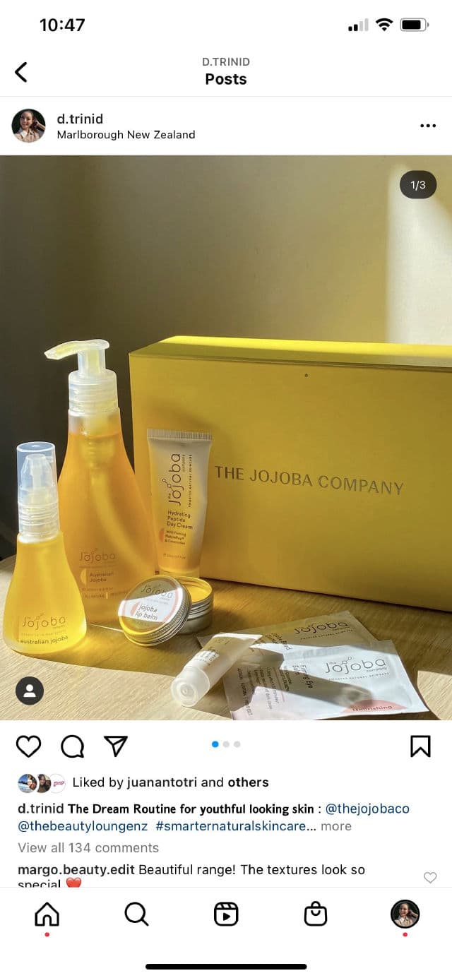 The Jojoba Company Jojoba Activating Cleansing Oil review photo by donnatrinidad