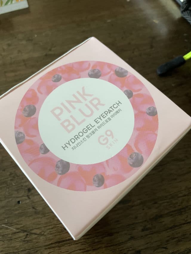 G9 SKIN Pink Blur Hydrogel Eye Patch review photo by IndiGirlReviews