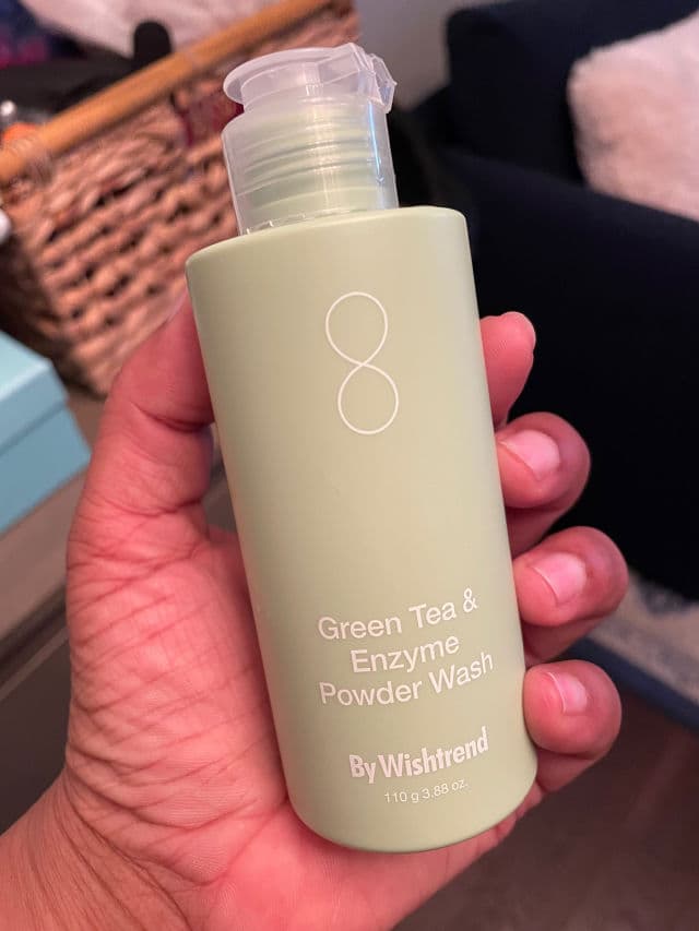 By WISHTREND Green Tea & Enzyme Powder Wash review photo by IndiGirlReviews