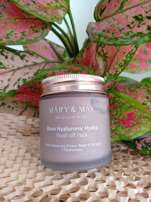 Mary&May Rose Hyaluronic Hydra Wash Off Mask Pack review photo by gardenofeds