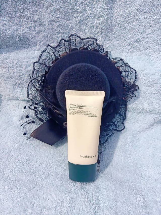 Pyunkang Yul Calming Sun Cream SPF 50+ PA++++ review photo by gardenofeds
