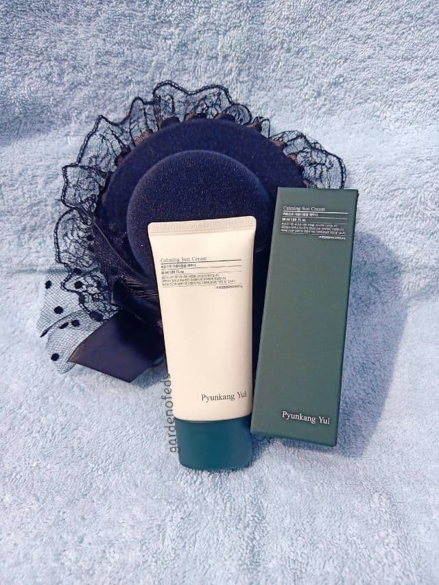 Pyunkang Yul Calming Sun Cream SPF 50+ PA++++ review photo by gardenofeds
