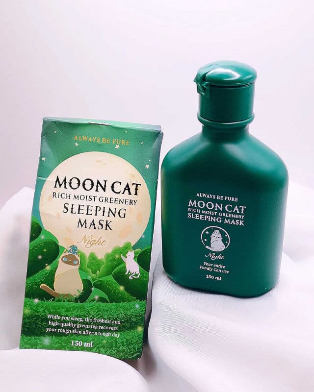 ALWAYS BE PURE Mooncat Sleeping Mask review photo by mandystef