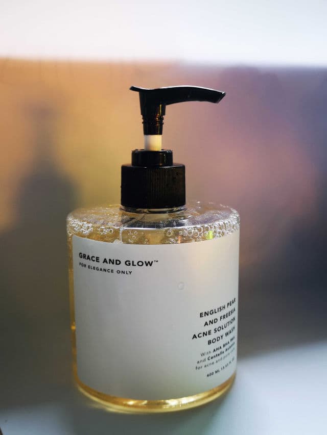 Grace and Glow English Pear and Freesia Acne Solution Body Wash review photo by mandystef