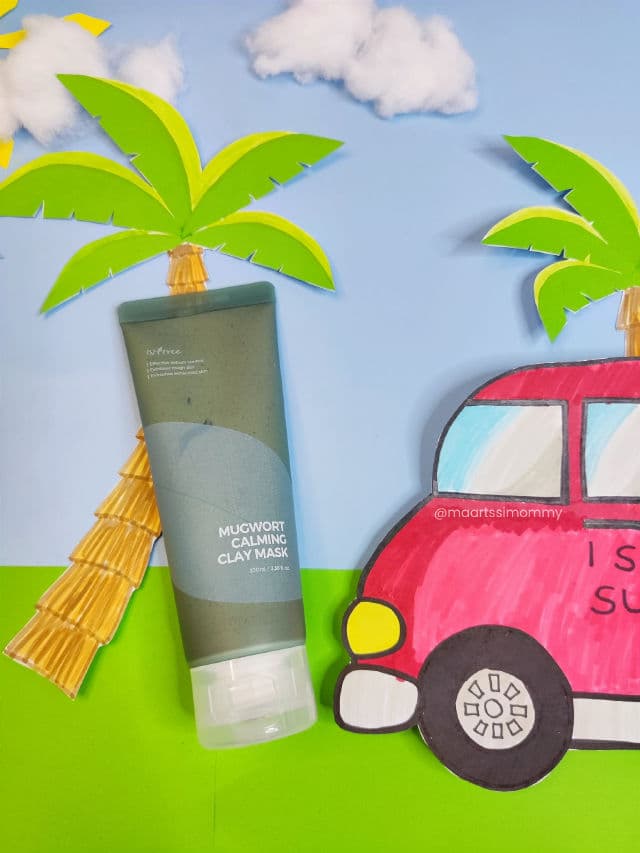 ISNTREE Mugwort Calming Clay Mask review photo by MaartsSiMommy