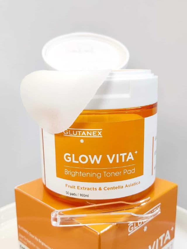 Glutanex Glow Vita Brightening Toner Pad review photo by MaartsSiMommy