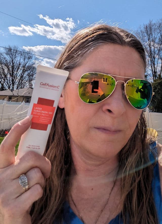 Cell Fusion C Aquatica Sunscreen 100 SPF50+ PA++++  review photo by SandraG