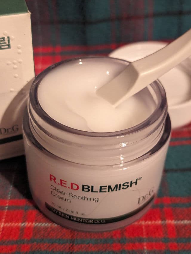DR.G R.E.D Blemish Cica Soothing Cream review photo by SandraG