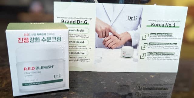 DR.G R.E.D Blemish Cica Soothing Cream review photo by SandraG