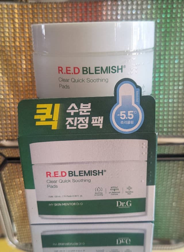 DR.G Red Blemish Clear Quick Soothing Pads review photo by SandraG