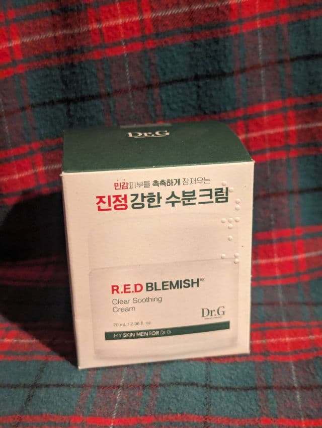 DR.G R.E.D Blemish Cica Soothing Cream review photo by SandraG