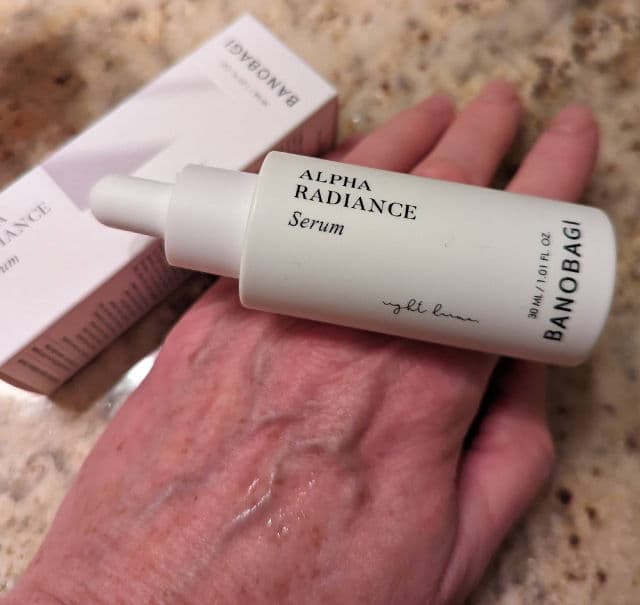 BANOBAGI Alpha Radiance Serum review photo by SandraG