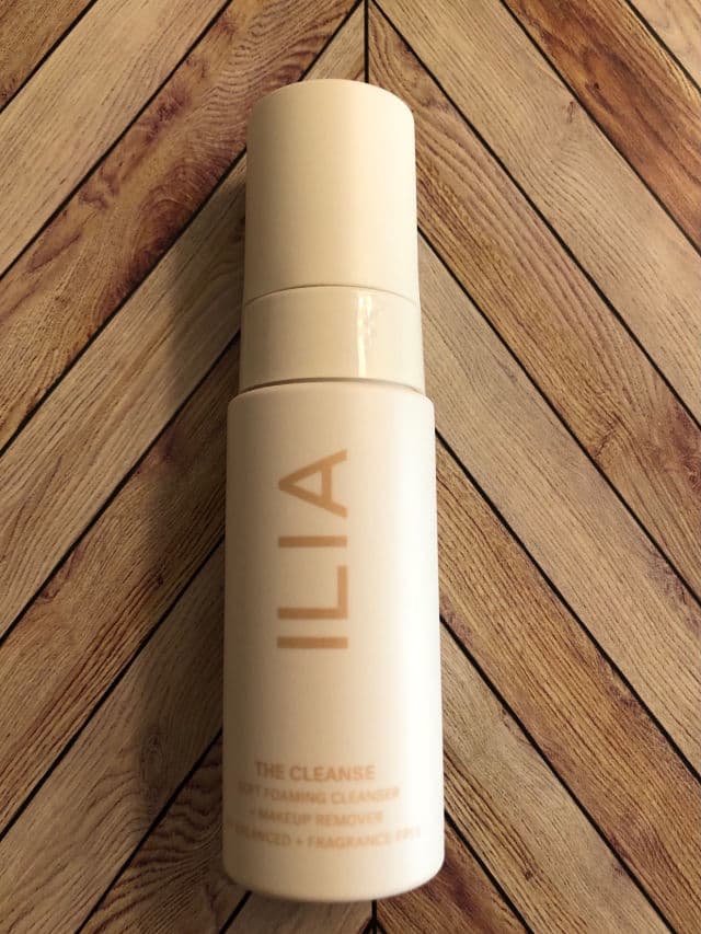 Ilia The Cleanse Soft Foaming Cleanser + Makeup Remover review photo by Pixiesnewlife