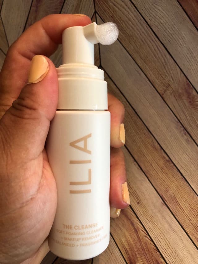 Ilia The Cleanse Soft Foaming Cleanser + Makeup Remover review photo by Pixiesnewlife