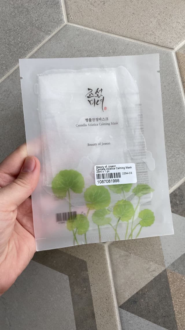 BEAUTY OF JOSEON Centella Asiatica Calming Mask review photo by ohohbeauty