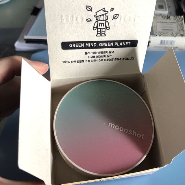 Moonshot Micro Calmingfit Cushion SPF50+ PA+++ review photo by sher88