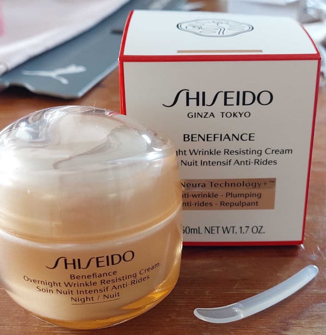 Shiseido Benefiance Overnight Wrinkle Resisting Cream review photo by Dolphinqueen