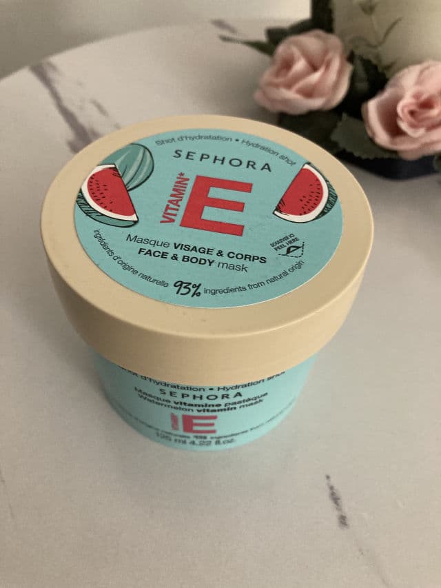 Sephora Collection Vitamin E Mask - Watermelon review photo by Nelfiz