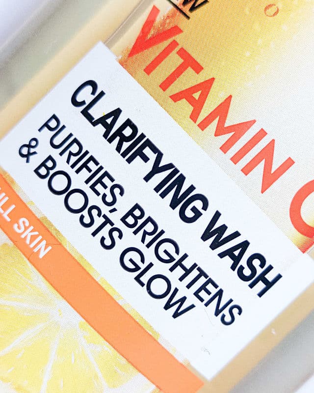 Garnier Skin Naturals Vitamin C Clarifying Wash review photo by summerbeauty
