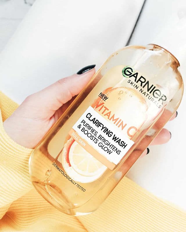 Garnier Skin Naturals Vitamin C Clarifying Wash review photo by summerbeauty