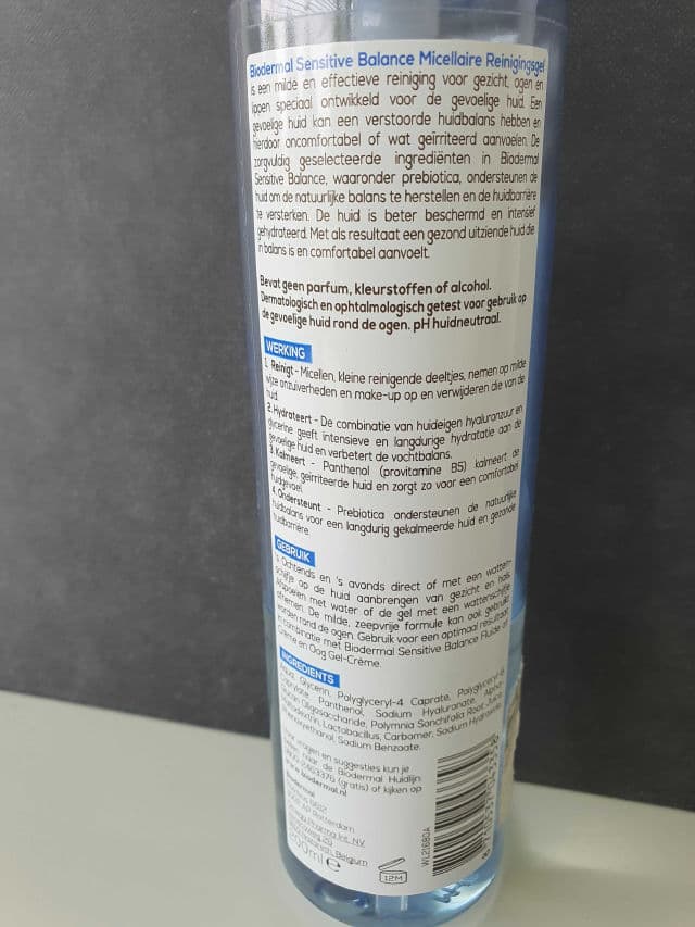 Biodermal Sensitive Balance - Micellar Cleansing Gel review photo by jichi03