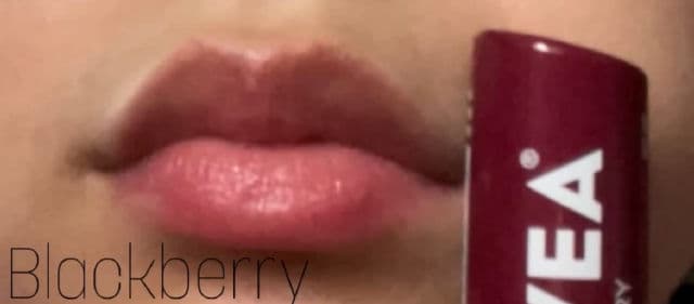Nivea Lip Care Blackberry Shine review photo by MusaChan