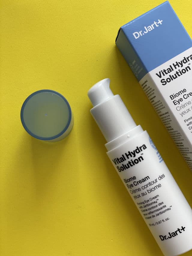 Dr. Jart+ Vital Hydra Solution Biome Eye Cream review photo by saschaskincare