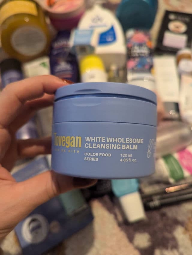 Tovegan White Wholesome Cleansing Balm review photo by AllyOlly
