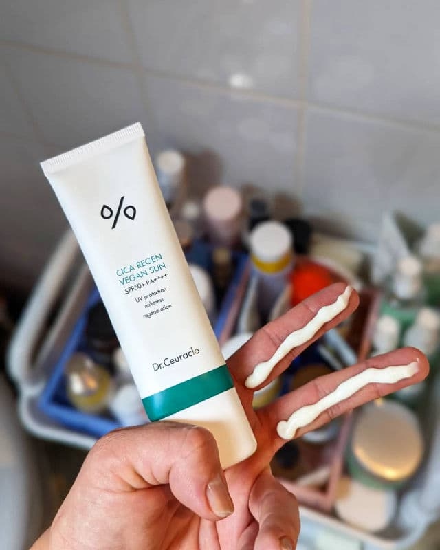 Cica Regen Vegan Sun SPF 50+ PA++++  product review