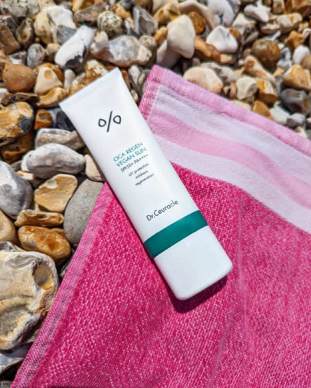 Cica Regen Vegan Sun SPF 50+ PA++++  product review