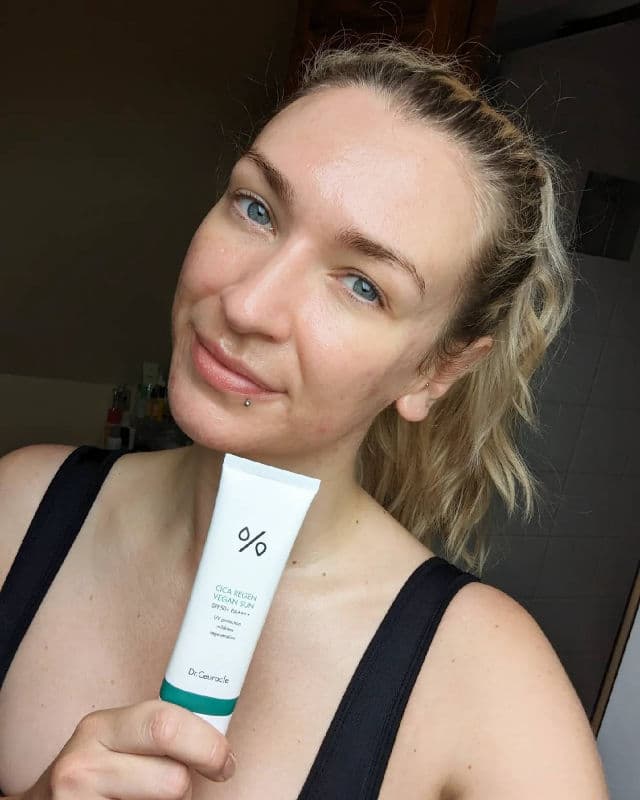 Dr. Ceuracle Cica Regen Vegan Sun SPF 50+ PA++++  review photo by AllyOlly