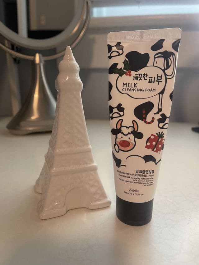 ESFOLIO Pure Skin Milk Cleansing Foam review photo by aubi101