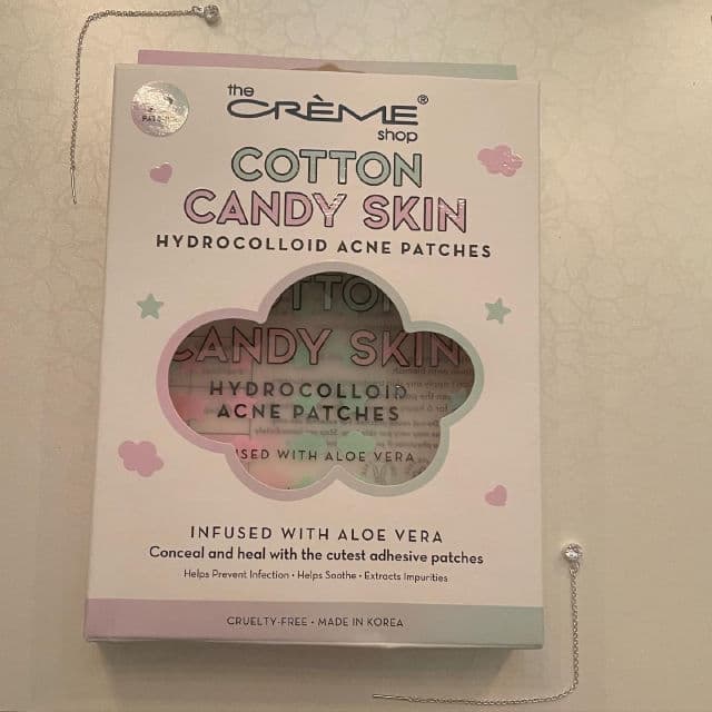 The Creme Shop Cotton Candy Skin - Hydrocolloid Acne Patches review photo by aubi101