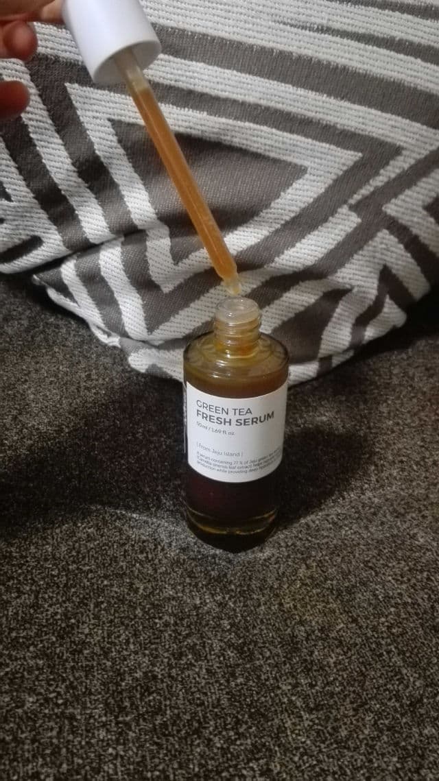 ISNTREE Green Tea Fresh Serum review photo by Cherryspring