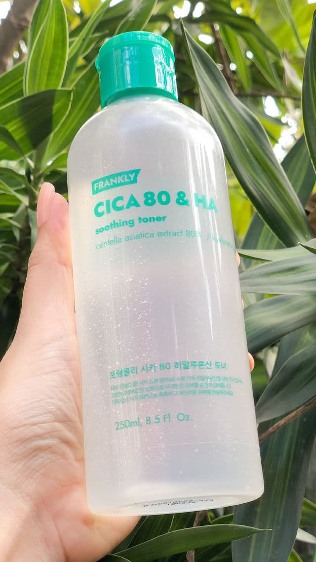 Frankly Cica 80 & HA Soothing Toner review photo by AllboutskinElle