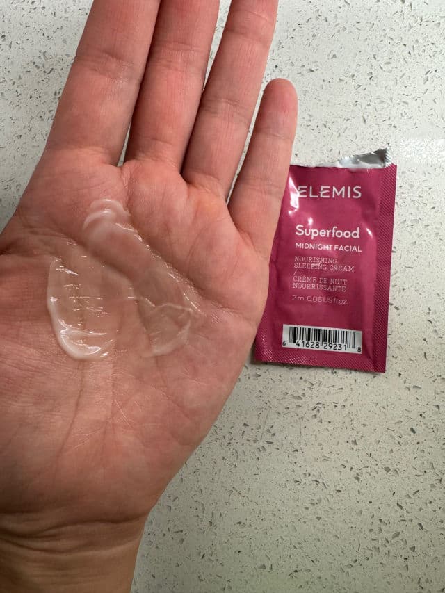 Elemis Superfood Midnight Facial Sleeping Cream review photo by AngieQuantas