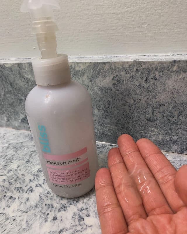 Bliss Makeup Melt Jelly Cleanser review photo by AngieQuantas