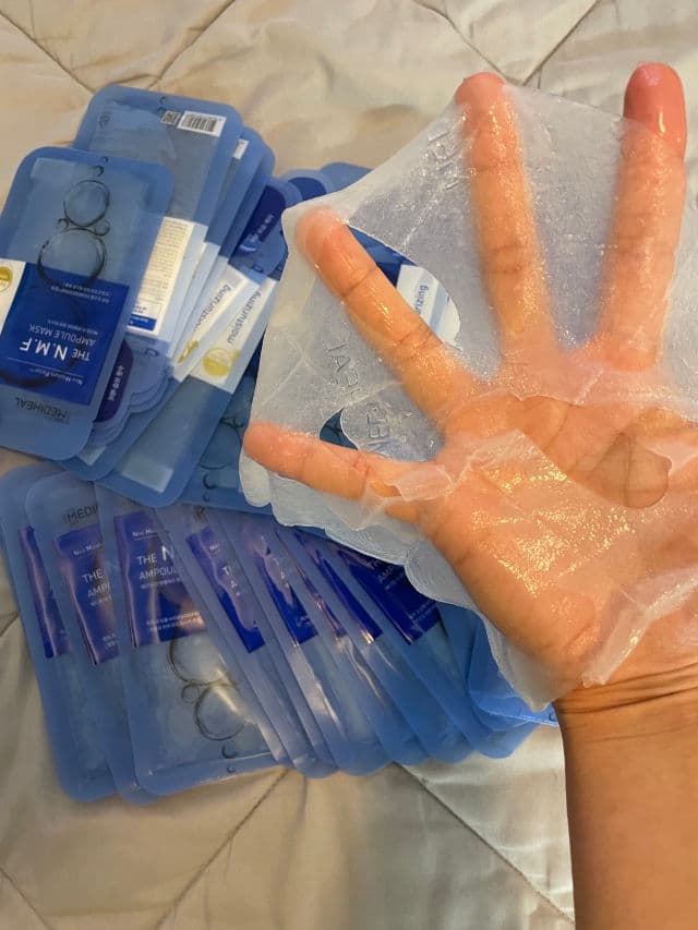 MEDIHEAL The N.M.F. Ampoule Mask review photo by AngieQuantas