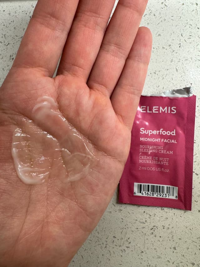 Elemis Superfood Midnight Facial Sleeping Cream review photo by AngieQuantas