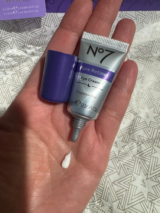 No7 Pure Retinol Eye Cream review photo by AngieQuantas